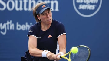 Johanna Konta super&oacute; a Maria Sakkari en el torneo de Cincinnati.