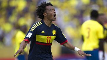 Cuadrado, el que no le falla a la Selección en Eliminatoria