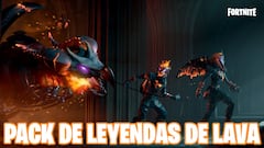 Fortnite: Pack de Leyendas de lava ya disponible