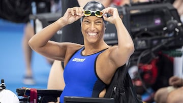 Teresa Perales, en los Juegos de Tokio.