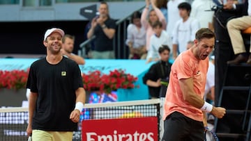 02/05/25 TENIS MUTUA MADRID OPEN
GRANOLLERS - ZEBALLOS VS KRAWIETZ - PUETZ
FOTO ENVIADA JAIME.DAVILA.