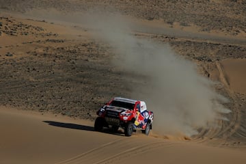 Nasser Al-Attiyah y Matthieu Baumel.