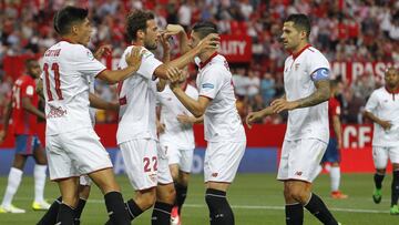 20/05/17 PARTIDO PRIMERA DIVISION
SEVILLA - OSASUNA
SEGUNDO GOL FRANCO VAZZQUEZ 2-0 ALEGRIA