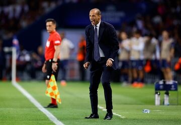 Massimiliano Allegri entrenador de la Juventus.