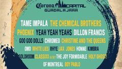 Cartel Corona Capital Guadalajara 2019