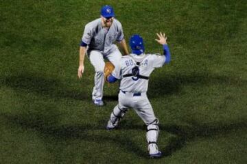 Con el invencible Wade Davis en el montículo, los Kansas City Royals se proclamaban campeones de las Series Mundiales por primera vez desde 1985.