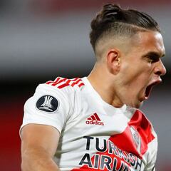 Santos Borré, entre los más valorados de la Libertadores