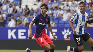 João Félix, durante el partido contra el Espanyol.