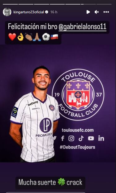 El mensaje de Vidal y Medel a Suazo por su llegada a Europa