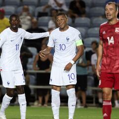 Mbappé supera un trámite para Francia