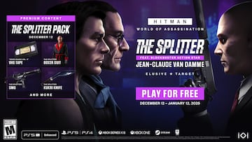 hitman world of assassination the splitter jean claude van damme