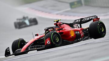 Carlos Sainz (Ferrari SF-23). Spielberg, Austria. F1 2023.