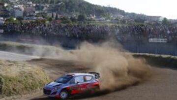 Buen arranque de Sordo en la segunda jornada del Rally de Portugal.