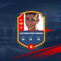 Conoce a Alexandro Pérez, la perla del fútbol base madrileño