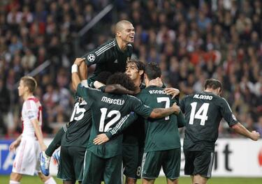 La historia favorece al Madrid en sus partidos contra el Ajax