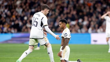 25/02/24 PARTIDO PRIMERA DIVISION
REAL MADRID - SEVILLA
TRISTEZA OCASION RODRYGO GOES