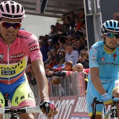 Contador, Landa, Aru y Bardet ruedan en Andalucía y Omán