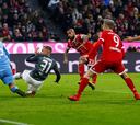 Bayern 3-0 Augsburgo: Vidal fue la gran figura
