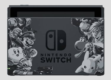 La preciosa Nintendo Switch de Super Smash Bros. Ultimate