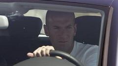 Zidane ya ejerce y estuvo en Valdebebas con los nuevos