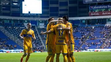 Puebla 2-3) Tigres: Resumen del partido y goles