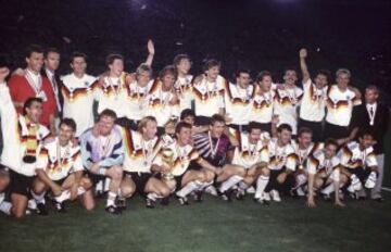 Alemania venció a Argentina por 1-0 y conquistó su tercer Mundial en 1990.