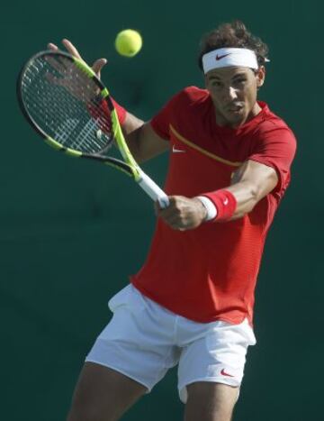 El heroico partido de Rafa Nadal ante Nishikori en imágenes