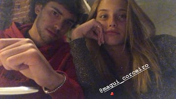 Joao Félix presenta a su novia en Instagram