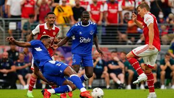 Yerry Mina, defensa del Everton