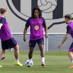 Koundé, la gran duda de Flick