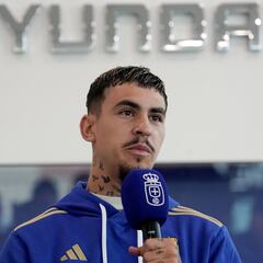 Brandon Domingues: “Quiero dar un poco de espectáculo para levantar al Carlos Tartiere”