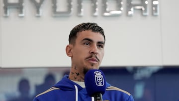 17/07/2025 NOTICIAS REAL OVIEDO
OVIEDO OFICINAS DE HYUNDAY PRESENTACION DE BRANDON COMO NUEVO JUGADOR DEL EQUIPO
FOTO PACO PAREDES
