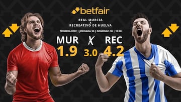 Real Murcia vs. Recreativo de Huelva: horario, dónde ver, pronósticos y clasificación