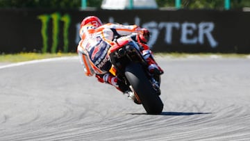 Márquez ha hecho la pole en Brno.