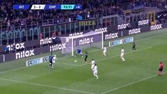 ¡Qué desahogo!: el gol de Alexis que hace soñar al Inter