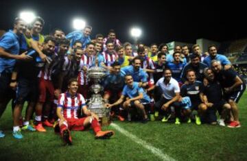 El Atlético de Madrid conquista su noveno Trofeo Carranza