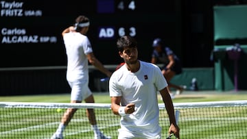 Fritz - Alcaraz, en directo: semifinales de Wimbledon hoy | Última hora, en vivo