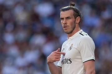 Who, me? Real Madrid's Gareth Bale against Celta.