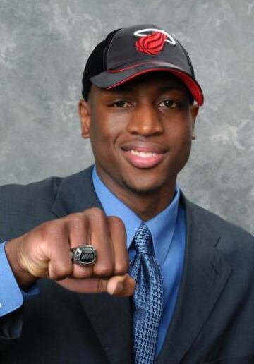 Wade fue elegido por Miami en el puesto 5 del draft de 2003.