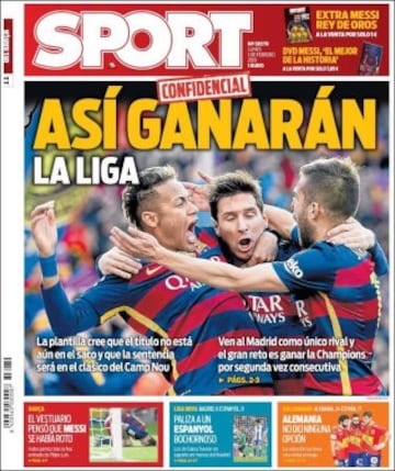 Portadas de la prensa mundial