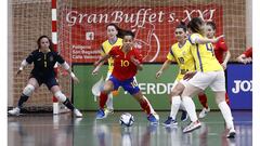 España cayó ante Brasil.