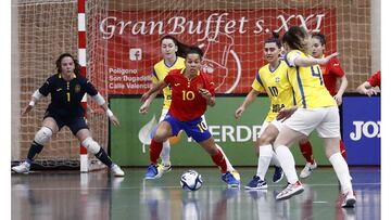 España cayó ante Brasil.