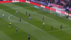 A este nivel, Pubill puede ir al Mundial con España: alucinen con su maniobra en el 2-0 del Atleti