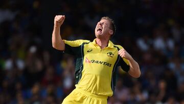 Australia's Faulkner claims hat-trick in Sri Lanka ODI