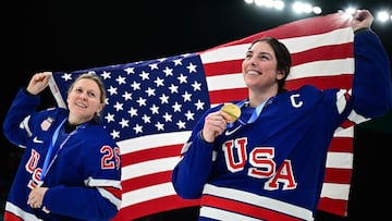 Two five-time Olympians who leave Milan–Cortina 2026 with gold medals have been elected to carry the United States national flag into Verona Arena.