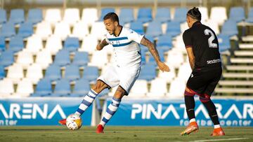 Joselu, ante el Levante