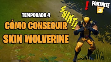 C&oacute;mo conseguir a Wolverine en Fortnite Temporada 4