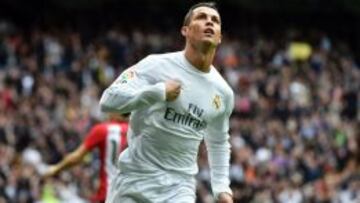 Cristiano marcó el 1-0 al Athletic con un gran derechazo.