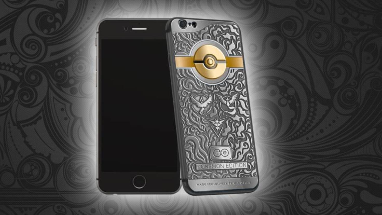 POKÉMON | iPhone 6s Pokémon GO Edition, un capricho de 2.500 euros ...