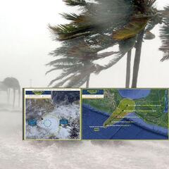 Conagua llama a extremar precauciones por Huracán Agatha